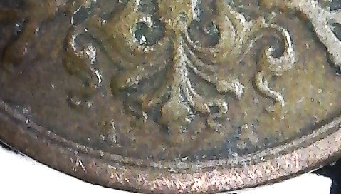 German-1912-2-Pfennig-With-No-Mint-Mark
