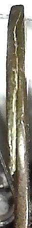 1854-Napoleon-III-Lamination-Error-/-Seperation