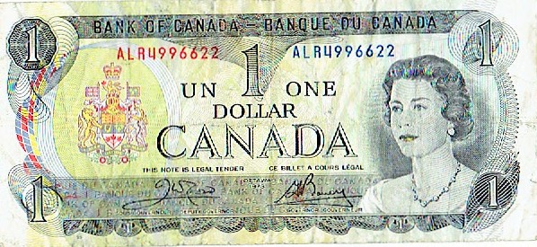 1973-Canadian-$1-Dollar-Note