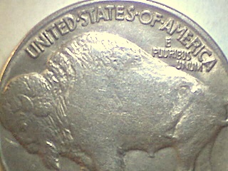 1918-Buffalo,-Extremely-Rusted-Die.