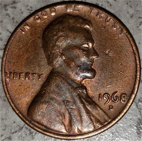 1968-Denver-Mint-Lincoln-Cent-With-In-God-We-Trust-Touching-The-Border.