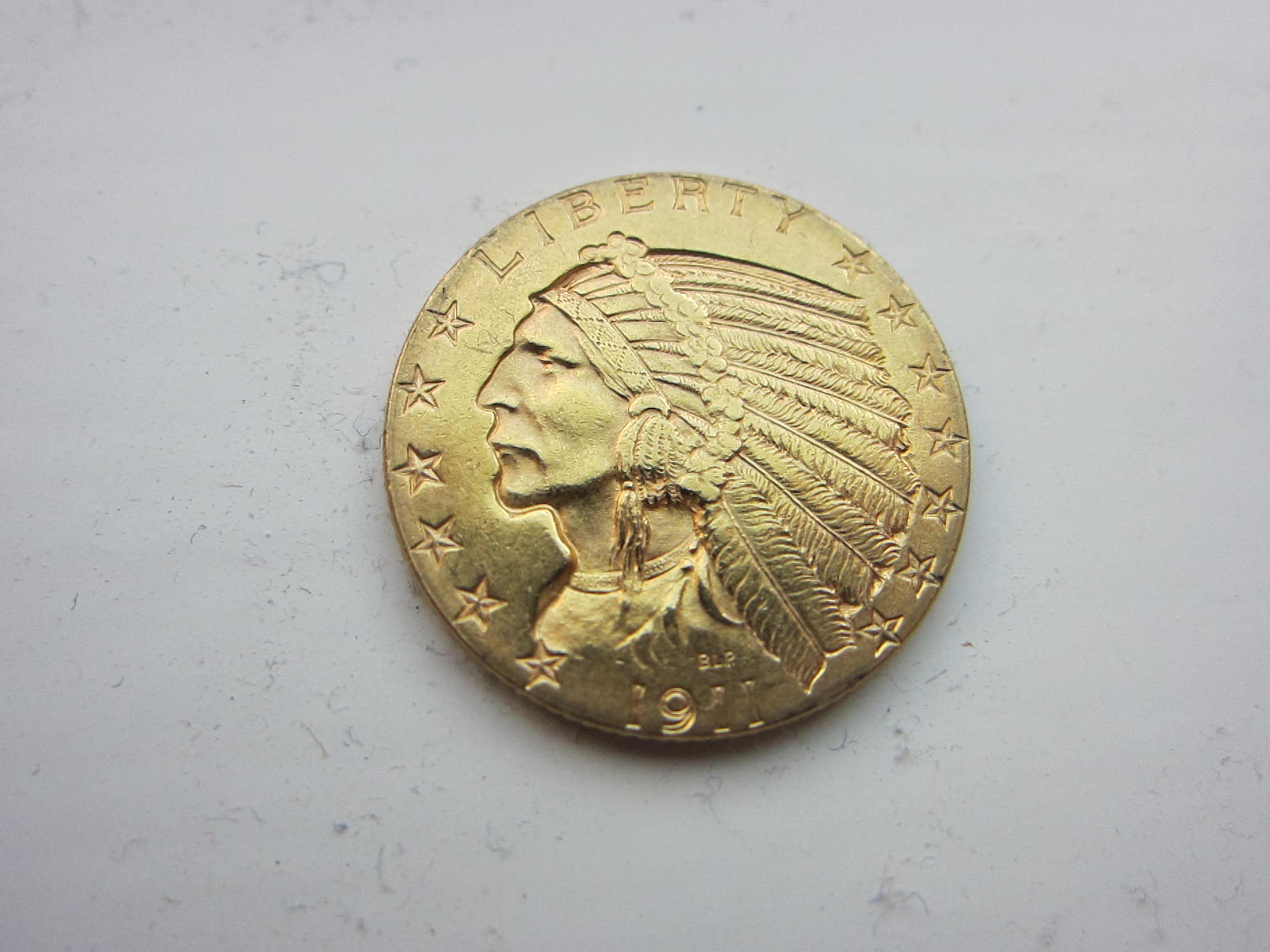 1911-$5-Half-Eagle-Gold-Coin-Or-So-I-Think-But-What-Kind?