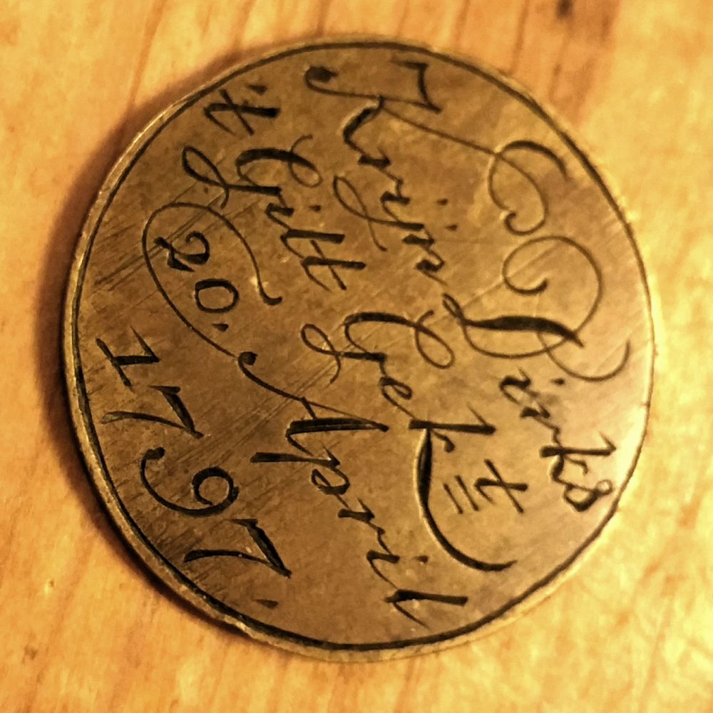 1797-Coin/Medal-Found