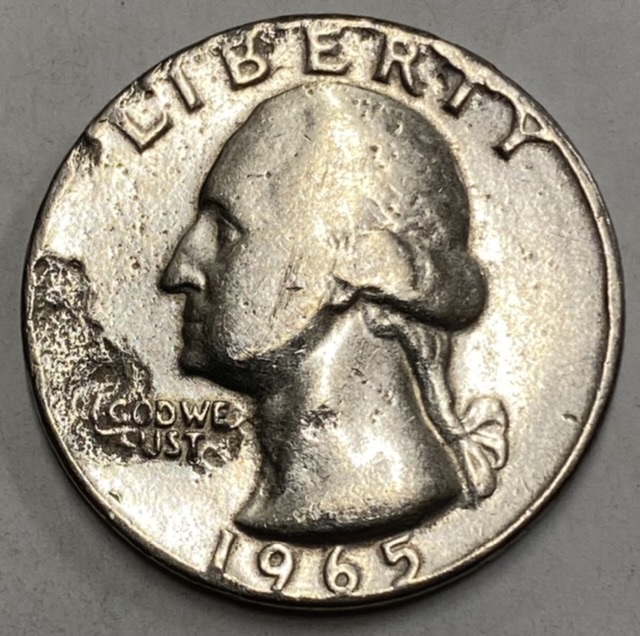 1965-Washington-Quarter---Greaser,-PMD-Or-What?