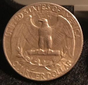 1964-Washington-Quarter;-What-Sort-Of-Doubling-Is-This-On-The-Reverse?