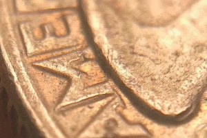 1964-Washington-Quarter;-What-Sort-Of-Doubling-Is-This-On-The-Reverse?
