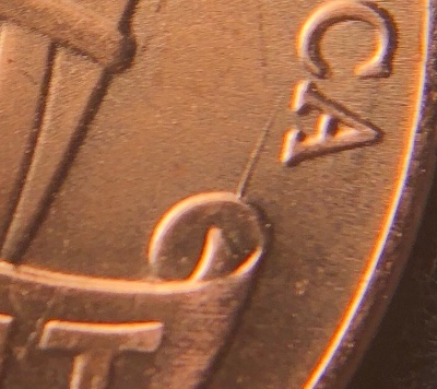 2017-P-Lincoln-Cent,-Spiked-Banner-Reverse,-My-Second-Such-Find