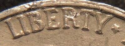 1960-Jefferson-Nickel,-Nice-Example-Of-Die-Deterioration-Doubling