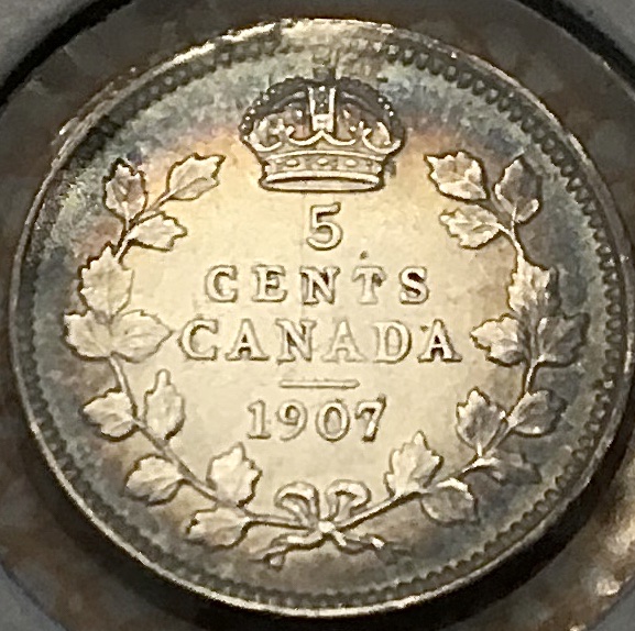 1907-Canada-5-Cent-Grade