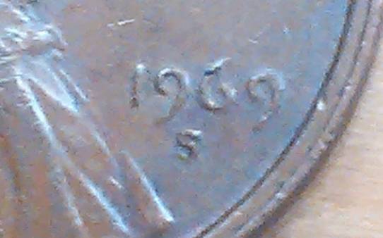 1969-S-Penny-Looks-Like-The-Is-Upside-Down