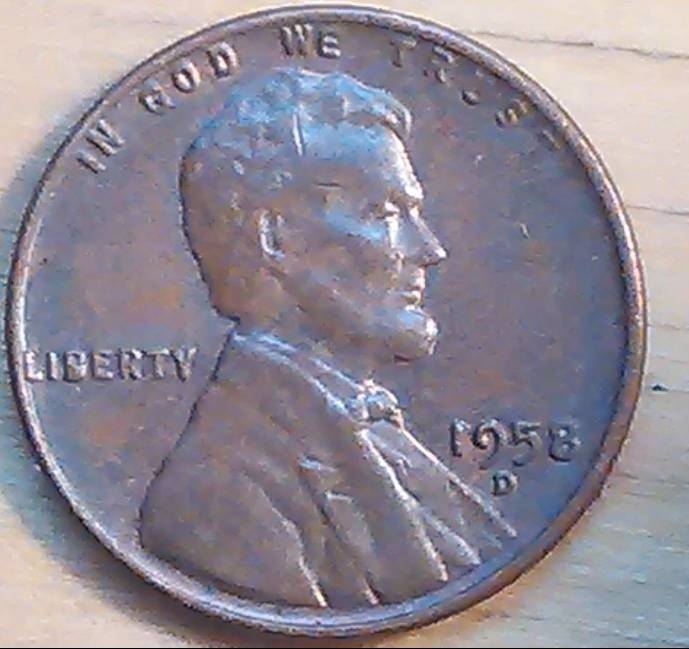 1958-D-Penny-Die-Chip-In-Liberty-And-DD-On-1-In-Date