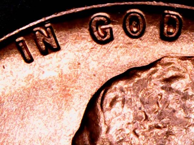 1963-Penny-Doubling-On-The-Face,-Date-And-Look-Like-Letter-On-Face?