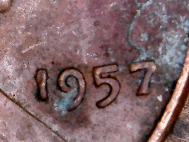 1957-Wheat-Cent-With-BIE