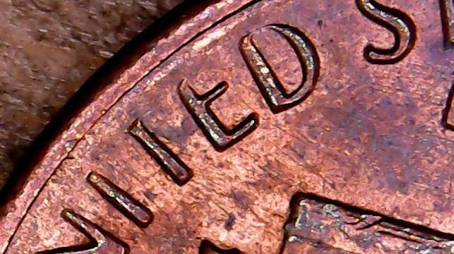 1986-Memorial-Cent-Missing-Letter-On-Reverse