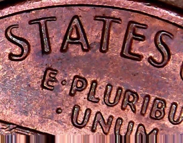 1986-Memorial-Cent-Missing-Letter-On-Reverse