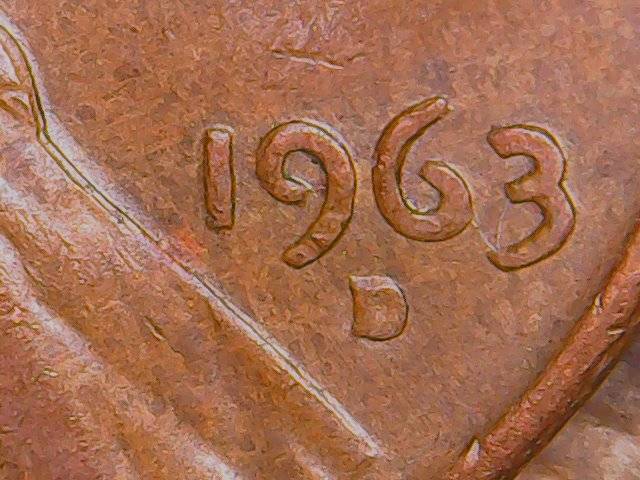 1963-D-Lincoln-Cent-Possible-RPM-Or-DDD