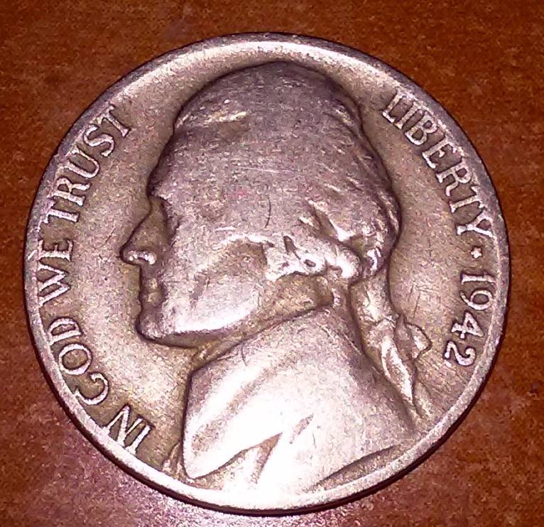 1942-Nickel-No-Mint-Mark-Silver-Or-Non-Silver