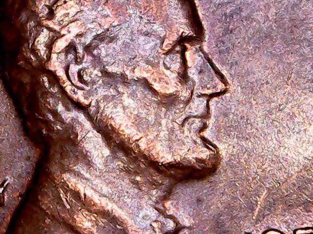 1970-P-Memorial-Cent-Doubled-Nose-Mouth-And-Chin