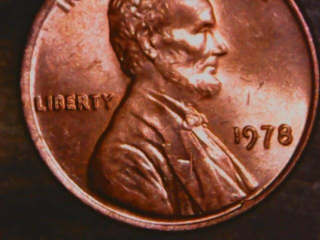1978-P-Memorial-Cent-Plated-Planchet-Error