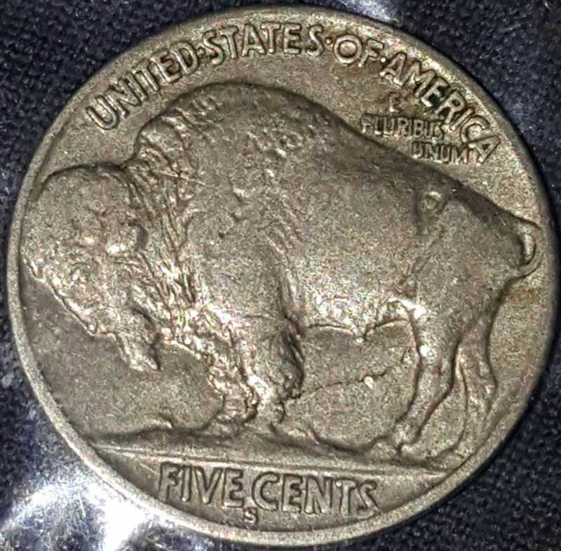 1936-S-Buffalo-Nickel-Lamination-Error