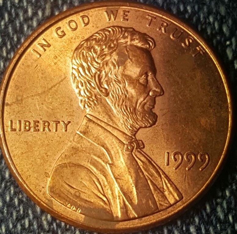 1999-Lincoln-Cent-Spiked-Head