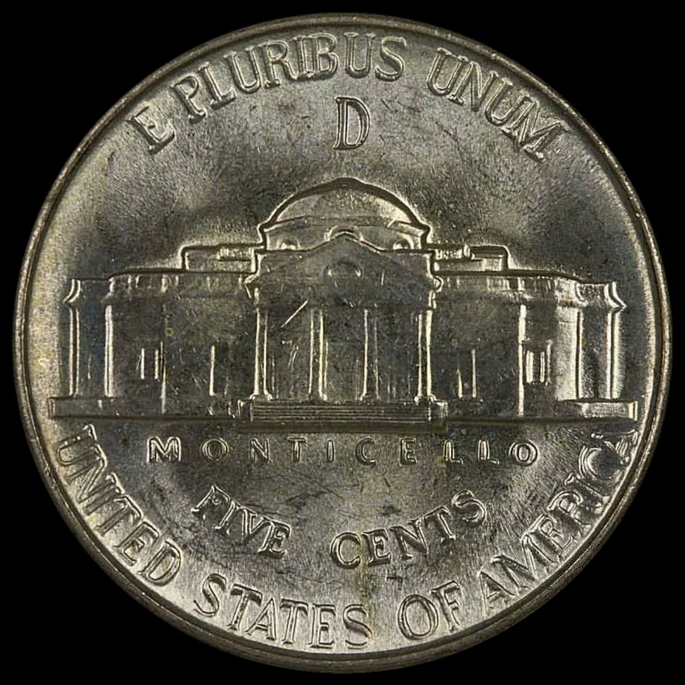 1943-P,-D,-S-Jefferson-Nickels