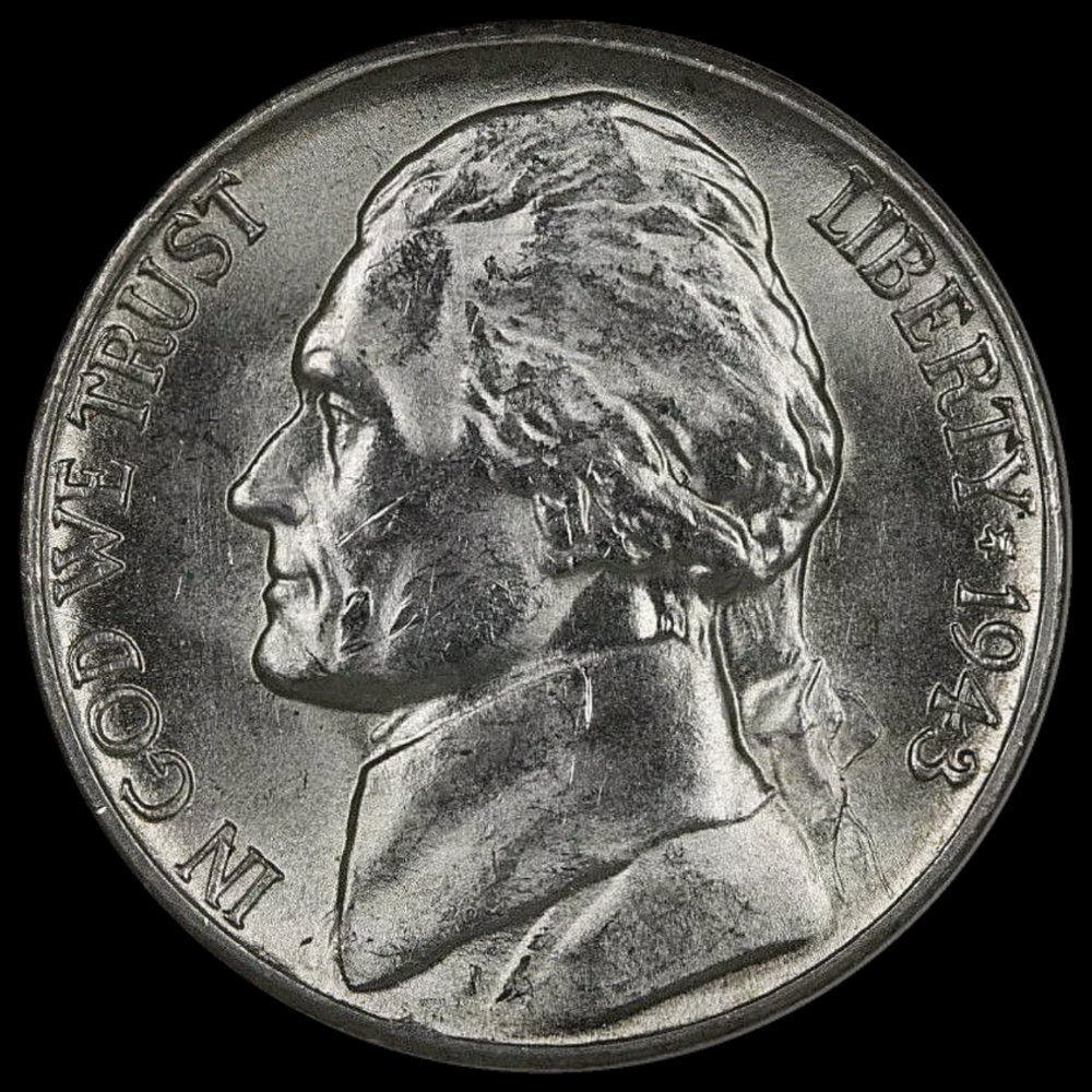 1943-P,-D,-S-Jefferson-Nickels