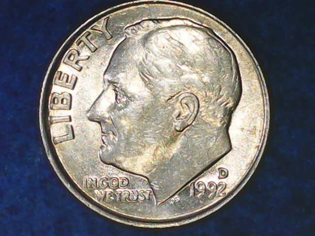 1992-Roosevelt-Dime-DDO-/-DDR?