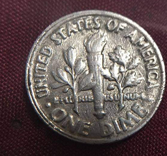 1983-P-Dime-Struck-Through-Grease,-Any-Value?