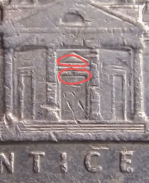 2001-P-DDR-Jefferson-Nickel-With-Damage