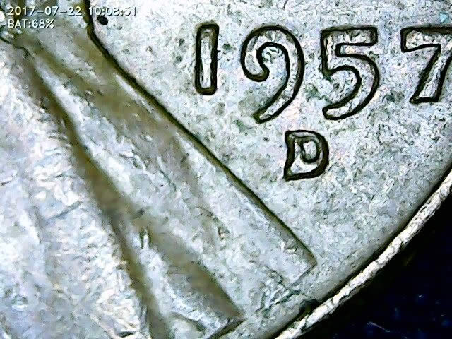 1957-D-Penny-Error-Or-Damaged?