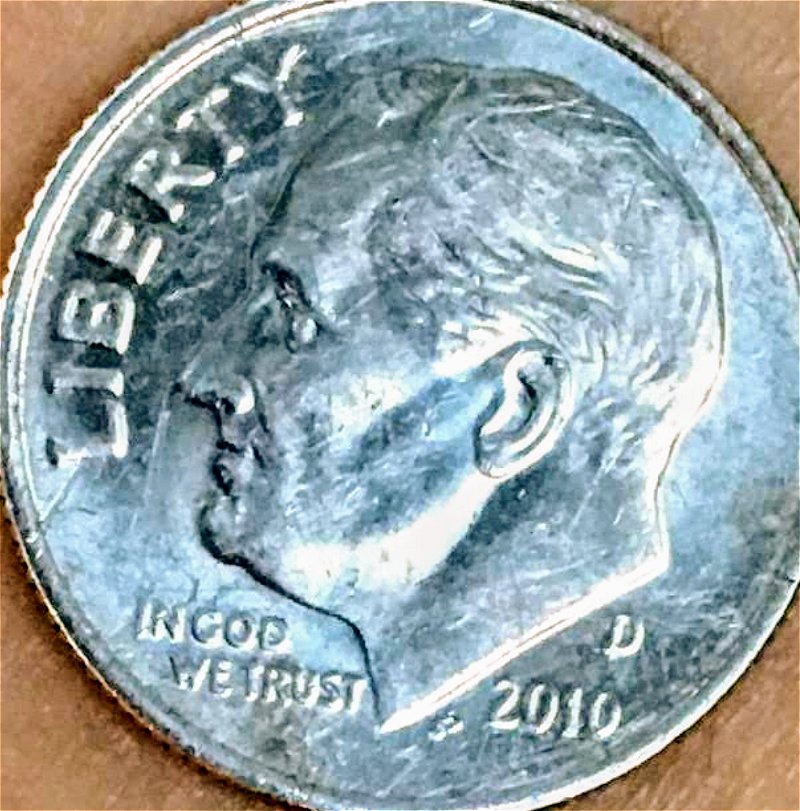 2010-D-Roosevelt-Dime-Remarkable-Double-Nose!