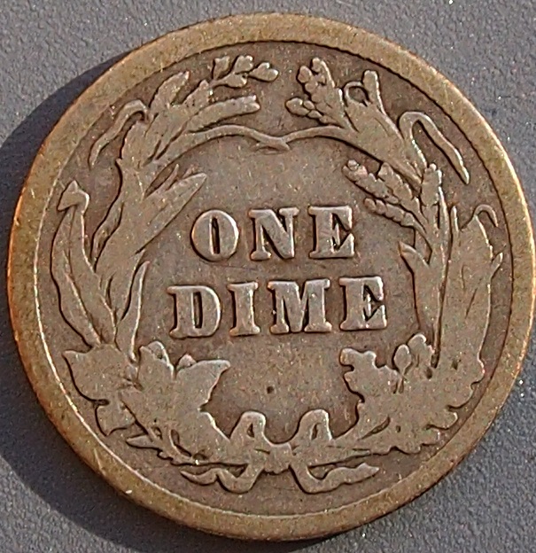 1914-P-Barber-Dime,-Grade