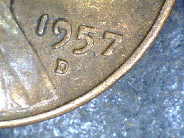 1957-D--LWC-DDO-&-RPM-Die-Break-On-9,5-Not-