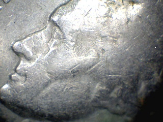Strange-1963-Nickel,-Markings-On-Coin?-2-Faces?