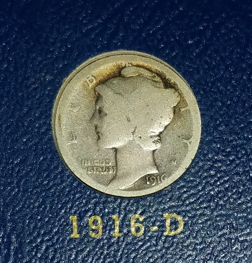 2-Mercury-1916-D's-For-Grading