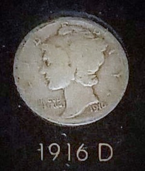 2-Mercury-1916-D's-For-Grading