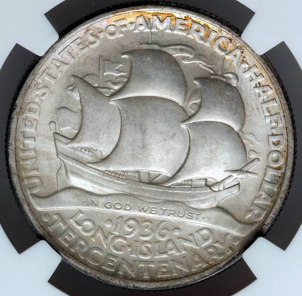 Grading-Opinion:-1936-50c-Long-Island-Tercentenary-Silver-Half-Dollar