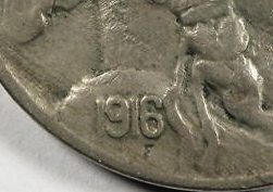 1916/16-Buffalo-Nickel-...-New-DDO-Very-Dramatic-Spread!
