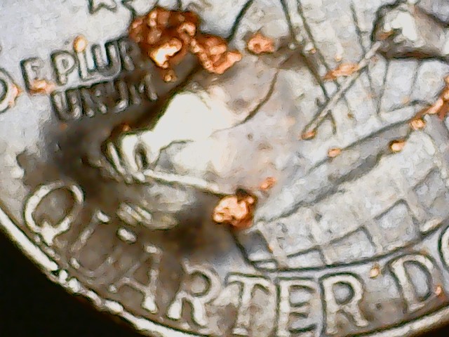Trapped-Burnishing-Ball-?---1776-1976-Bicentennial-Quarter