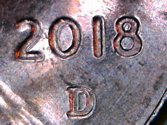 2018--D-Penny-With-Split-Ear