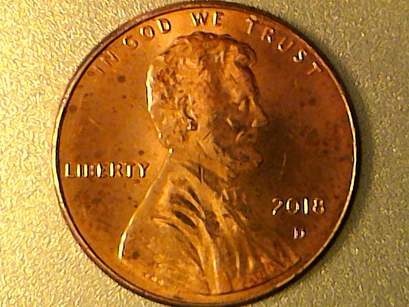 2018--D-Penny-With-Split-Ear
