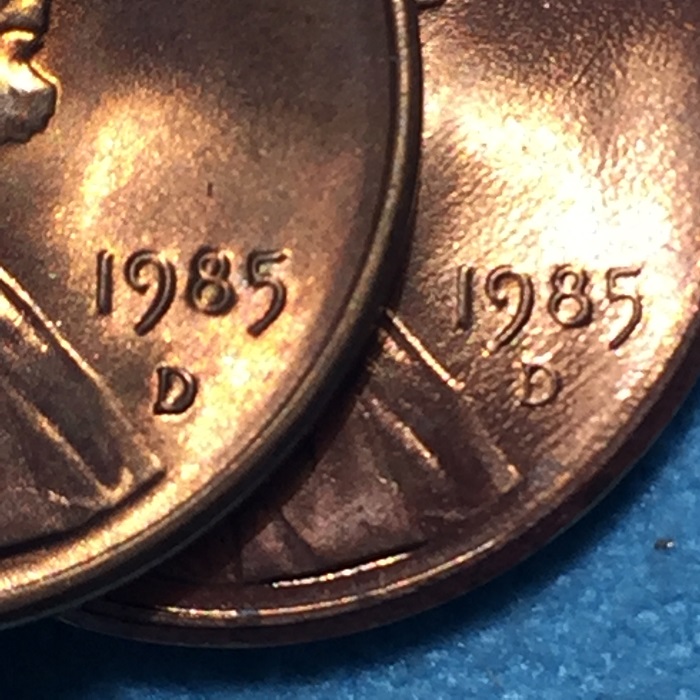 1985-D-Lincoln-High/Low-Mint-Mark?