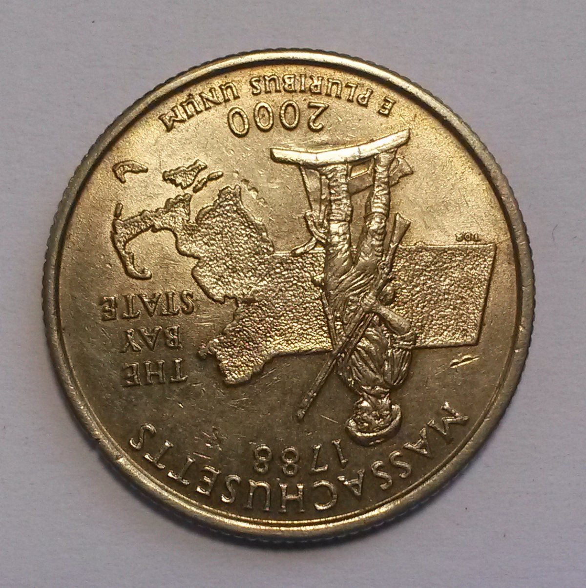 Quarter-2000-P-Massachusetts-Unique