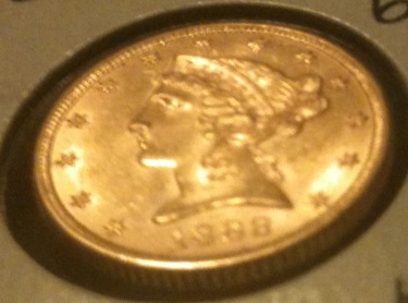 My-Second-Gold-Coin-:-1882-$5