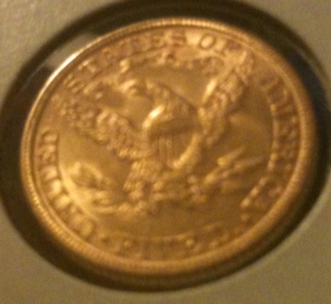My-Second-Gold-Coin-:-1882-$5