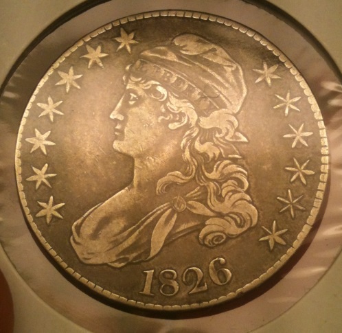 1826-Bust-Half