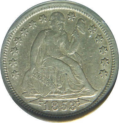 New-1853..-Dime-To-Match-My-FS-1301-1853/4-Quarter.