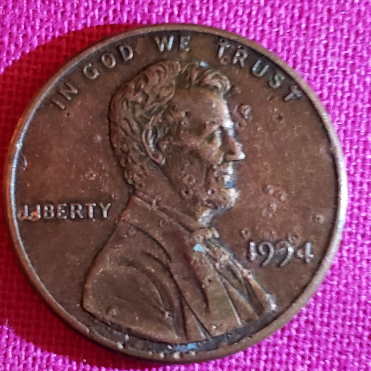 1994-No-Mint-Mark-Lincoln-Cent-What-Kind-Of-Damage-Coin-Has-Liberty-Misspell