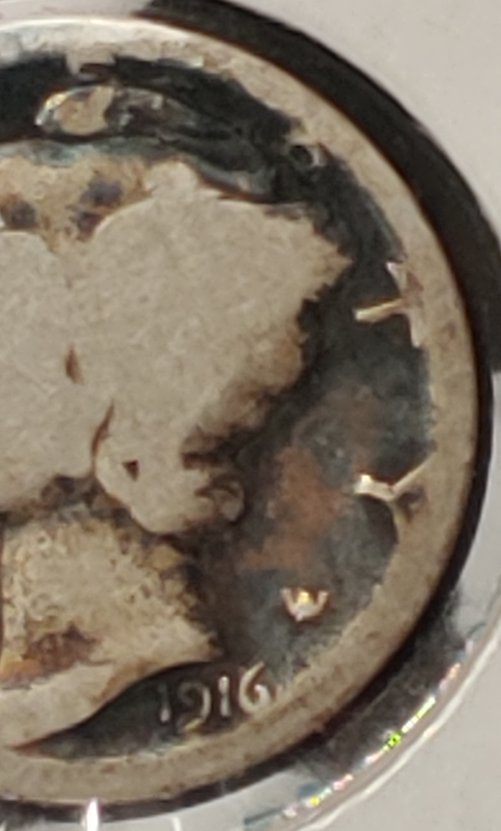 1916-S.-Mercury-Dime/Obverse---Reverse-Clash,-Strike-Errorr?